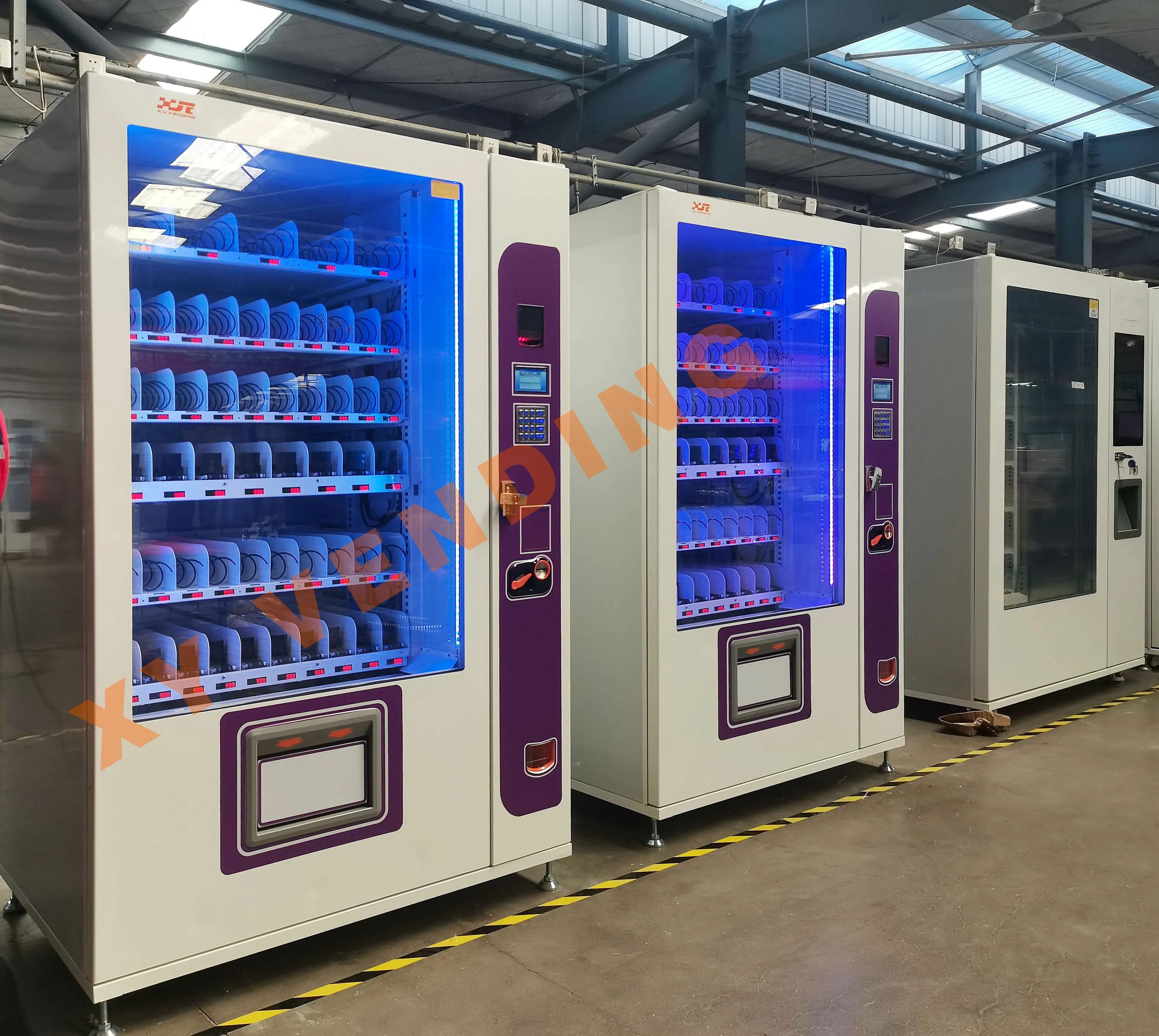 ​Purple XY vending machine~