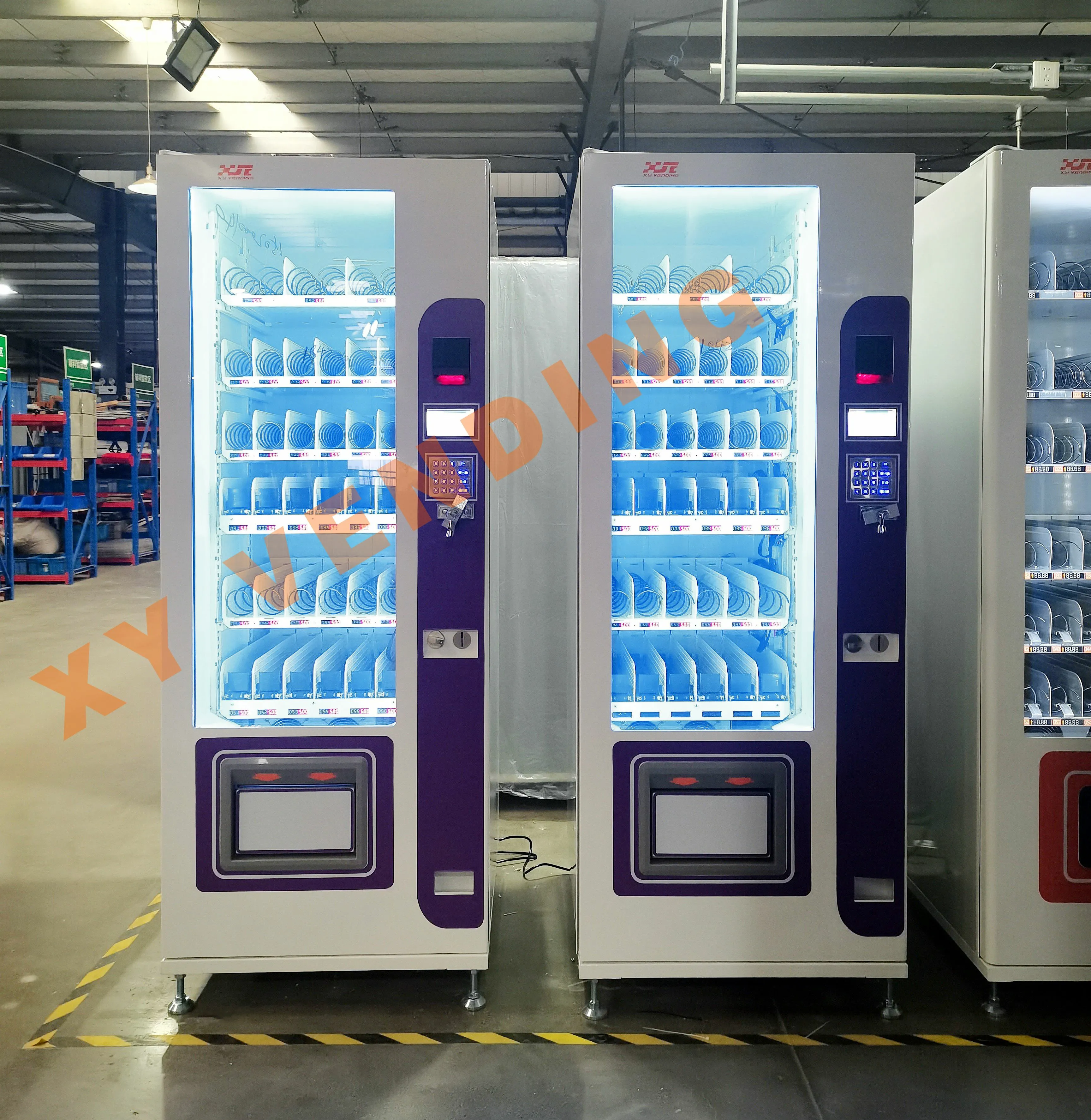 ​Purple XY vending machine~