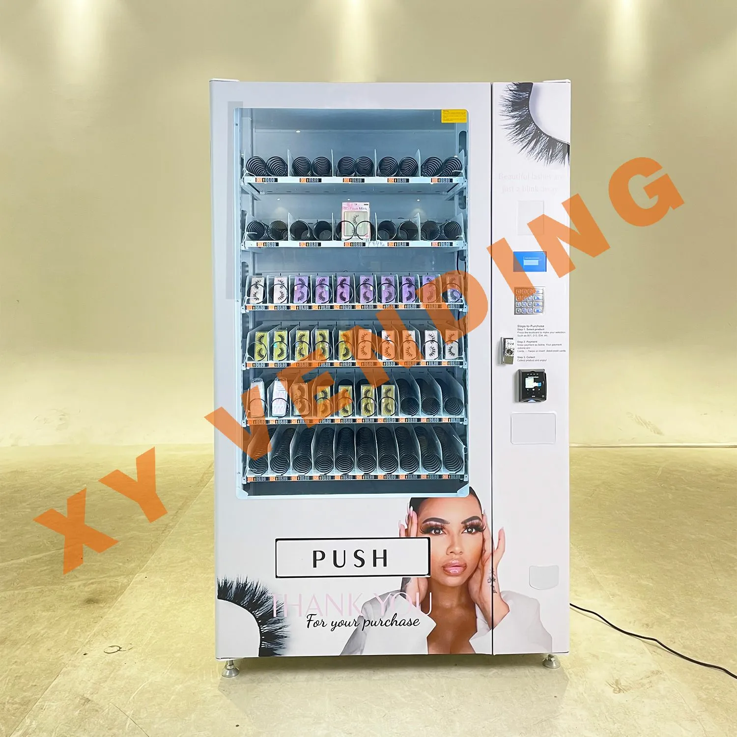 XY Vending machine——Beauty vending machine