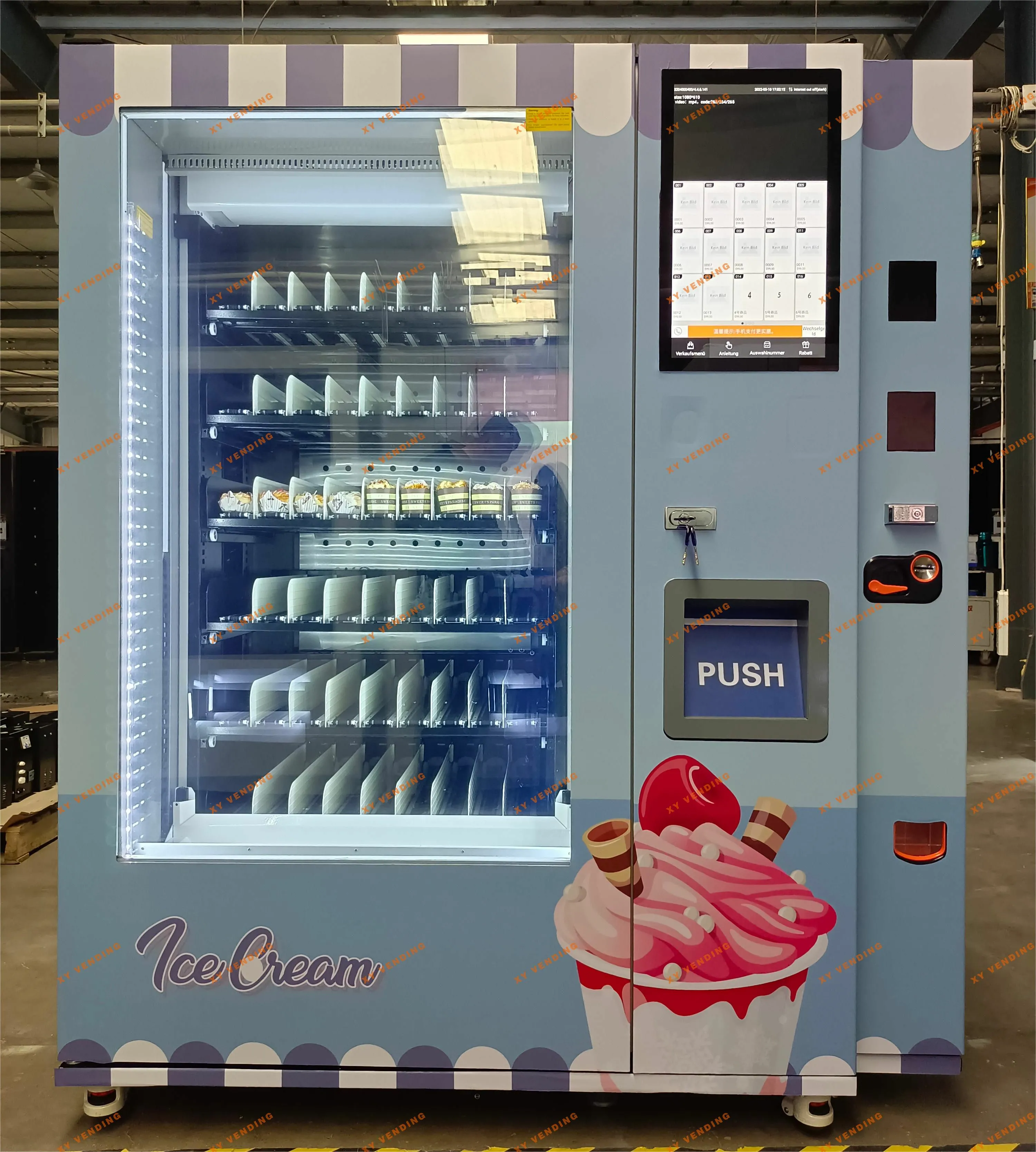 XY Vending machine——Frozen food vending machine~
