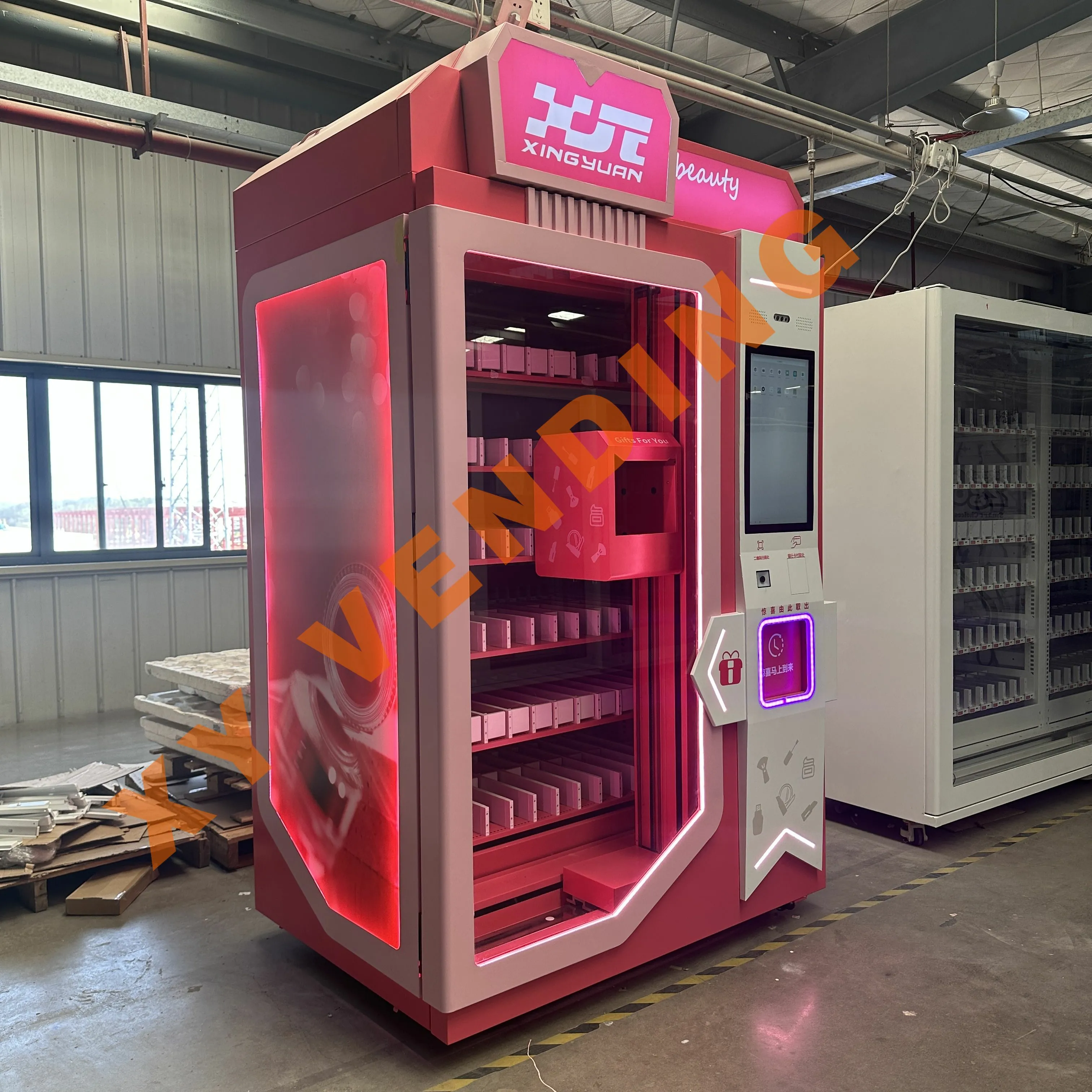 XY Vending machine——Beauty vending machine