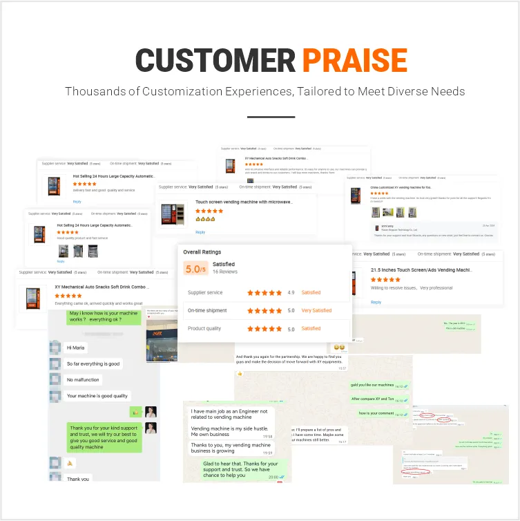 Customer praise